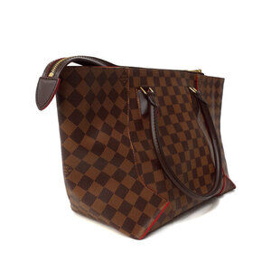 Louis Vuitton Damier Brown Kaisa Tote Ebene Bag